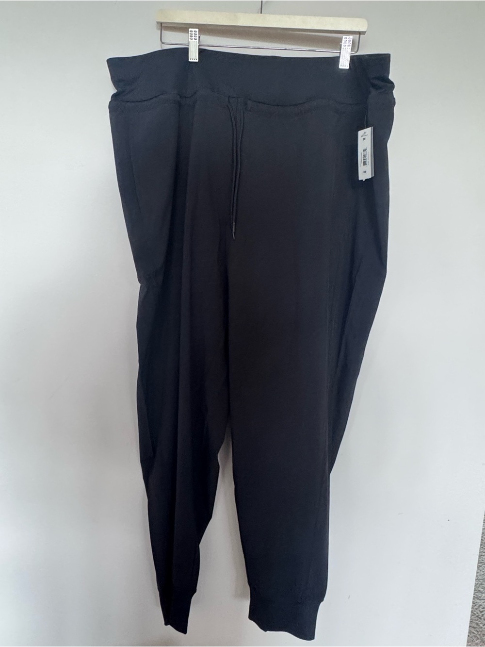 Joe Fresh Black Women’s Stretch Jogger Pants Activewear Loungewear Comfy